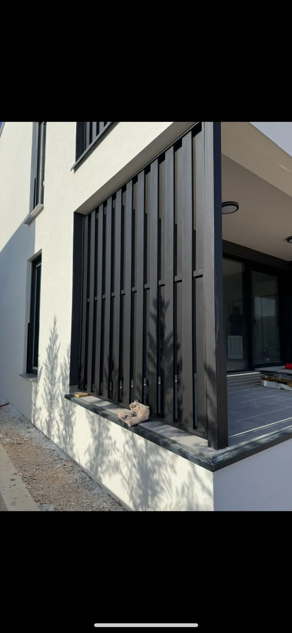 Aluminijske lamele fasade - detalj