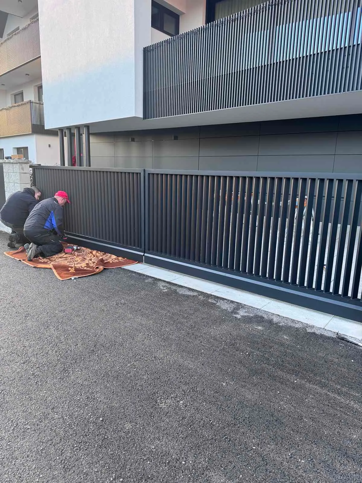 Montaža aluminijske ograde