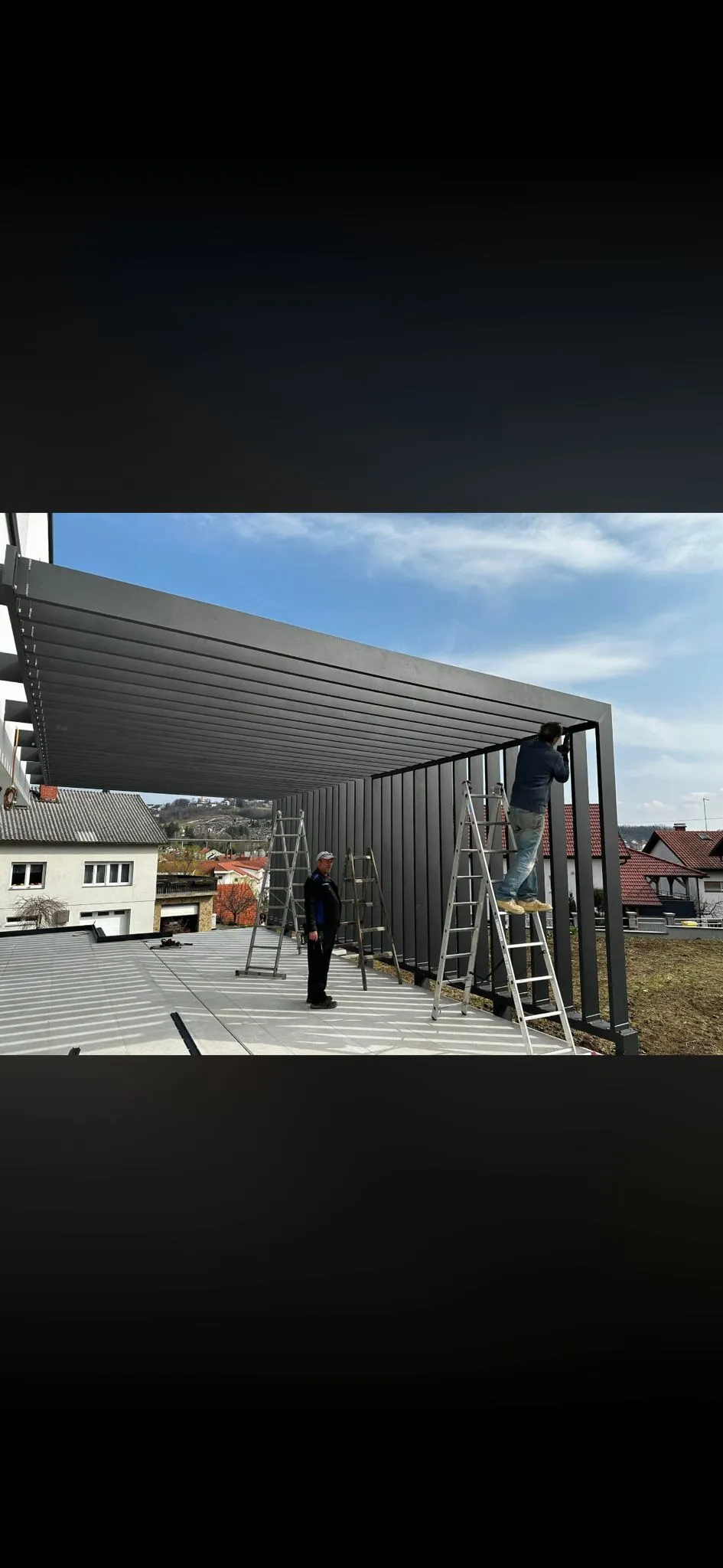 Montaža aluminijske pergole
